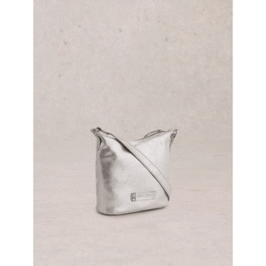 White Stuff Mini Leather Fern Crossbody